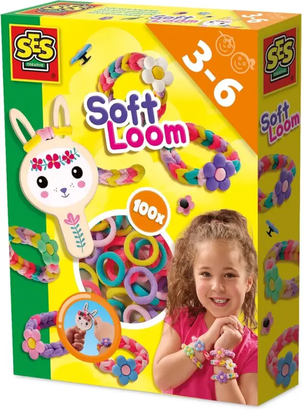 SES Creative Pulseras Soft Loom SES Creative Pulseras Soft Loom