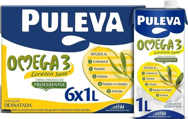 6 litros Puleva Omega 3 Original con Proessentia 6 litros Puleva Omega 3 Original con Proessentia
