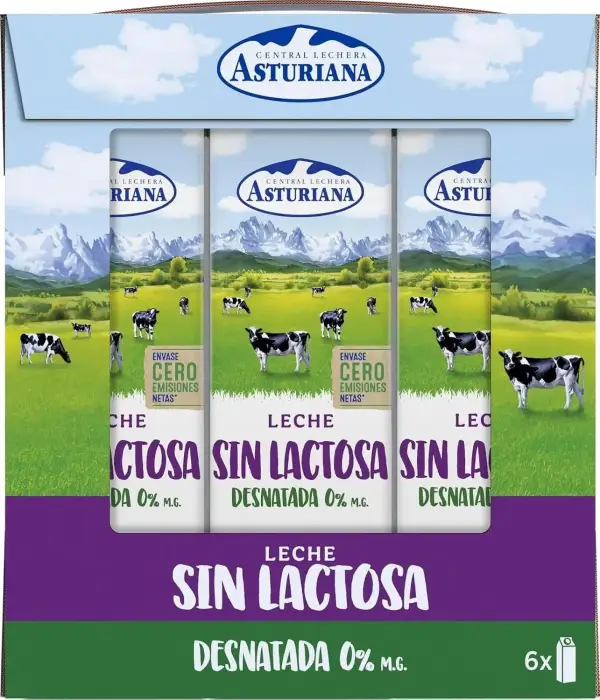 6 litros CLA Leche Sin Lactosa Desnatada 0% 6 litros CLA Leche Sin Lactosa Desnatada 0%