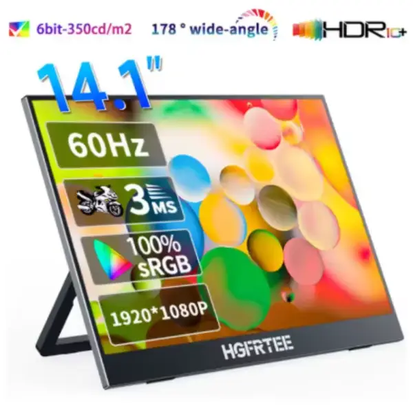 Monitor portátil 14,1" Táctil FHD Monitor portátil 14,1" Táctil FHD