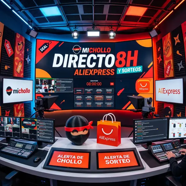 DIRECTO 8H Michollo: AliExpress + Sorteos DIRECTO 8H Michollo: AliExpress + Sorteos