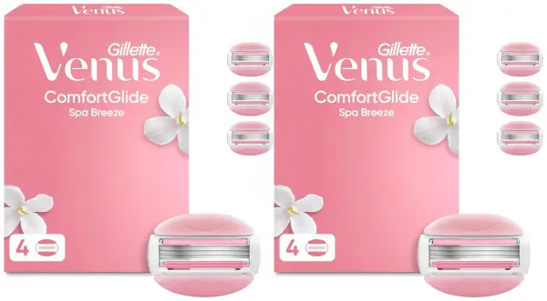 8x cuchillas de afeitar Gillette Venus ComfortGlide Spa Breeze 8x cuchillas de afeitar Gillette Venus ComfortGlide Spa Breeze
