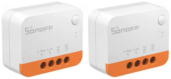 2 interruptores inteligente SONOFF Zigbee 2 interruptores inteligente SONOFF Zigbee
