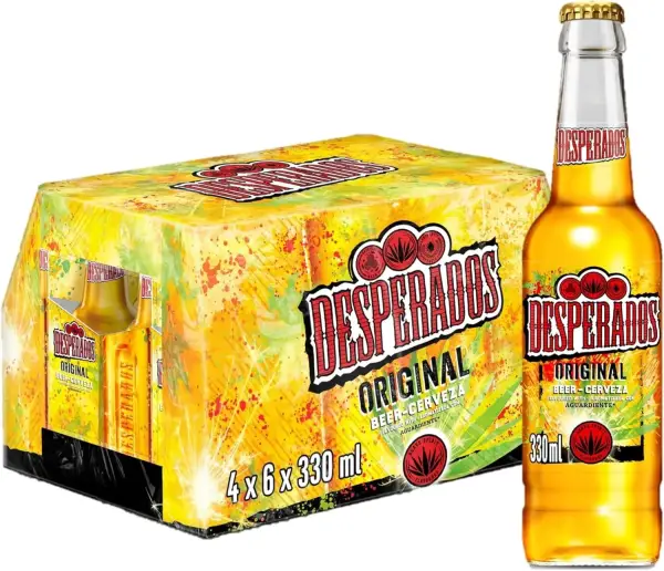 24x33cl cerveza Desperados 24x33cl cerveza Desperados