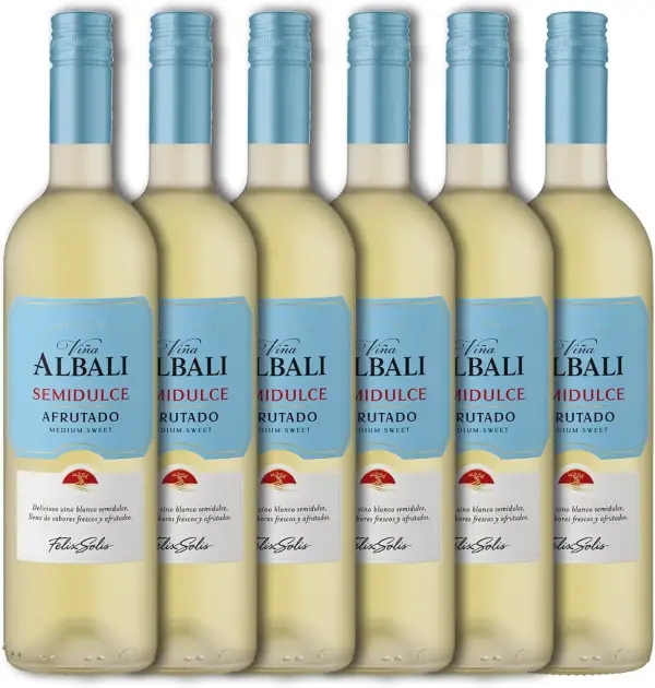 6x750ml Viña Albali Blanco Semidulce 6x750ml Viña Albali Blanco Semidulce