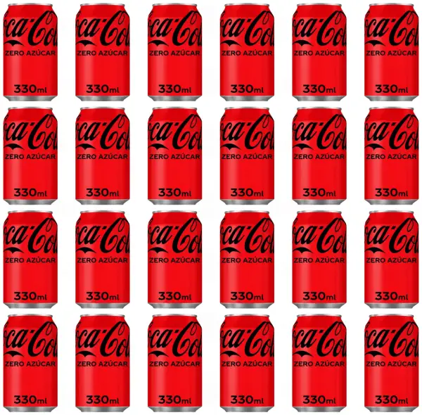 Pack 24x 330ml Coca Cola Zero Pack 24x 330ml Coca Cola Zero