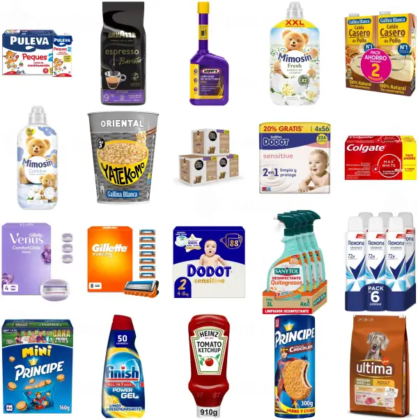 3x2 en +500 artículos de alimentación, hogar y más en Amazon 3x2 en +500 artículos de alimentación, hogar y más en Amazon