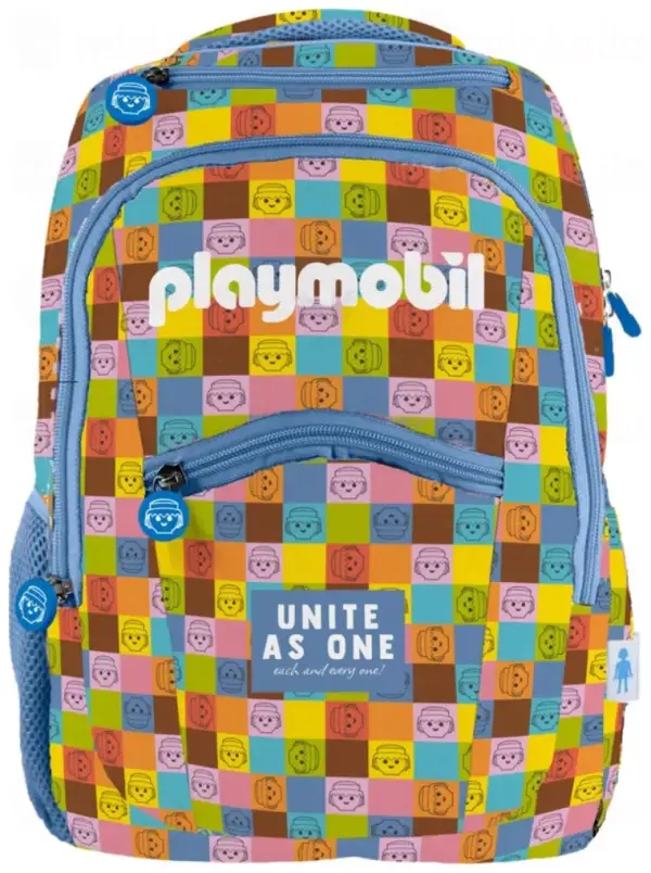Mochila escolar DOHE Playmobil Unite As One Mochila escolar DOHE Playmobil Unite As One