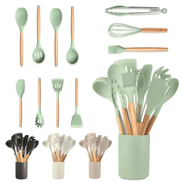 Set 12 utensilios de cocina Relaxty Set 12 utensilios de cocina Relaxty