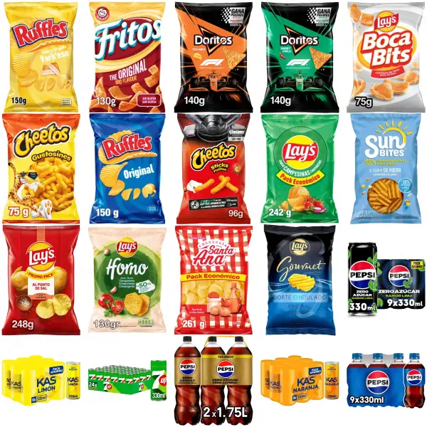 5€ Dto. cuando gastes 15€ en snacks, refrescos y más en Amazon 5€ Dto. cuando gastes 15€ en snacks, refrescos y más en Amazon