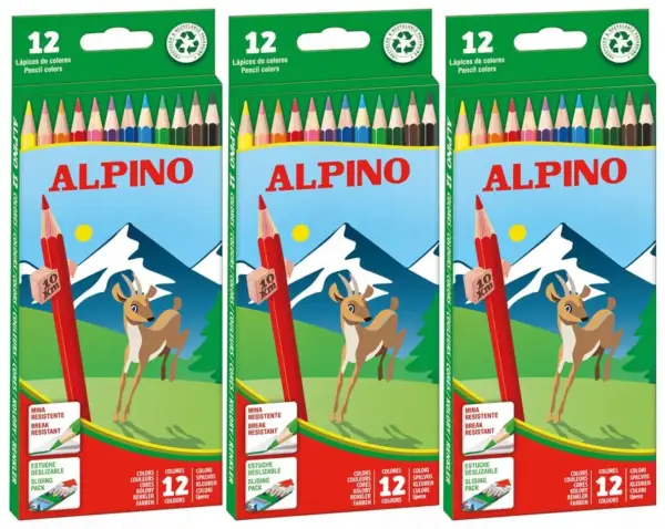 36x Alpino Lápices de Colores 36x Alpino Lápices de Colores