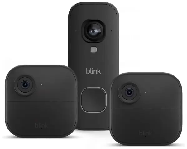 Blink Outdoor 4 + Blink Videotimbre 2K+ + módulo sync Blink Outdoor 4 + Blink Videotimbre 2K+ + módulo sync