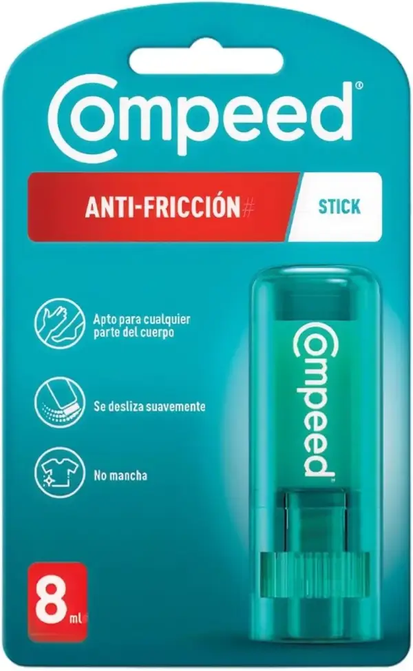 Stick Anti-fricción Tratamiento de Pies Fricción y Ampollas Stick Anti-fricción Tratamiento de Pies Fricción y Ampollas