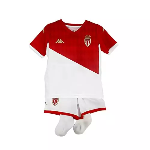 Equipación oficial del Mónaco para niño Equipación oficial del Mónaco para niño