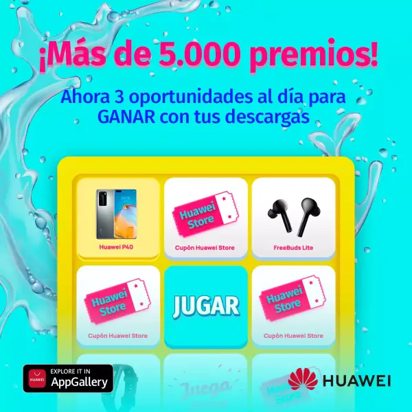 Gana grandes premios con el Cubicolor de Huawei Gana grandes premios con el Cubicolor de Huawei