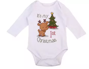 Pelele navideño para bebésa Pelele navideño para bebésa