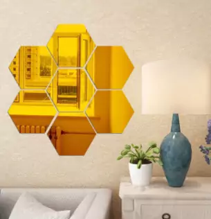 12 espejos hexagonales 12 espejos hexagonales
