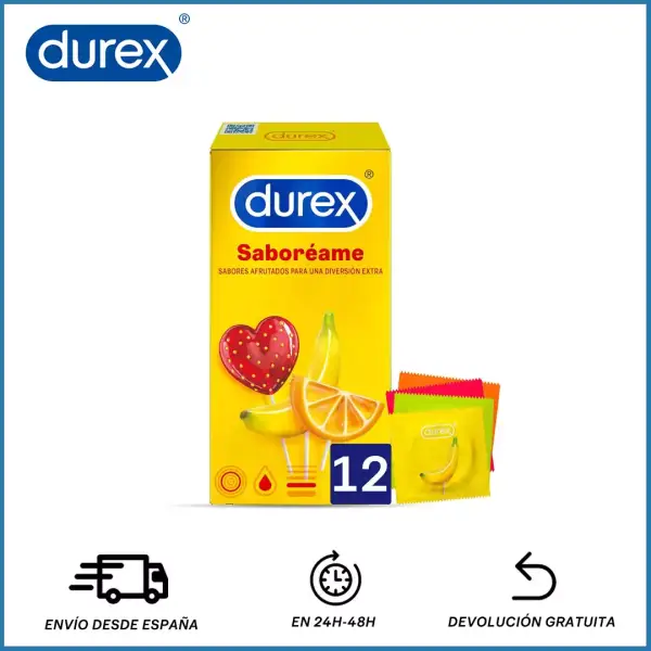 Preservativos de sabores DUREX Saboréame Preservativos de sabores DUREX Saboréame