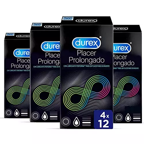 48 Preservativos Retardante Durex Placer Prolongado 48 Preservativos Retardante Durex Placer Prolongado