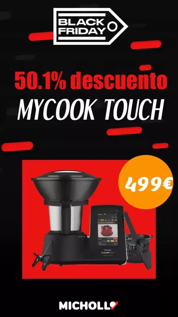 50% descuento Mycook touch Black Edition 50% descuento Mycook touch Black Edition