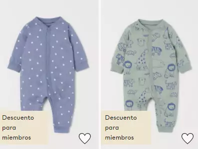 Pijamas para bebé H&M Pijamas para bebé H&M