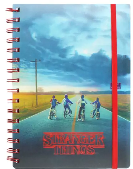 Stranger Things cuaderno Stranger Things cuaderno