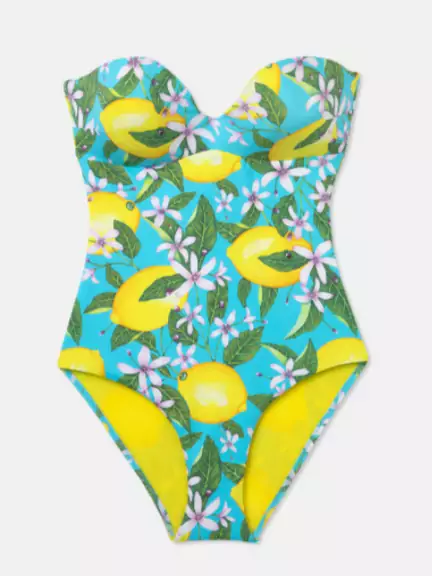 Bañador estampado limones Bañador estampado limones