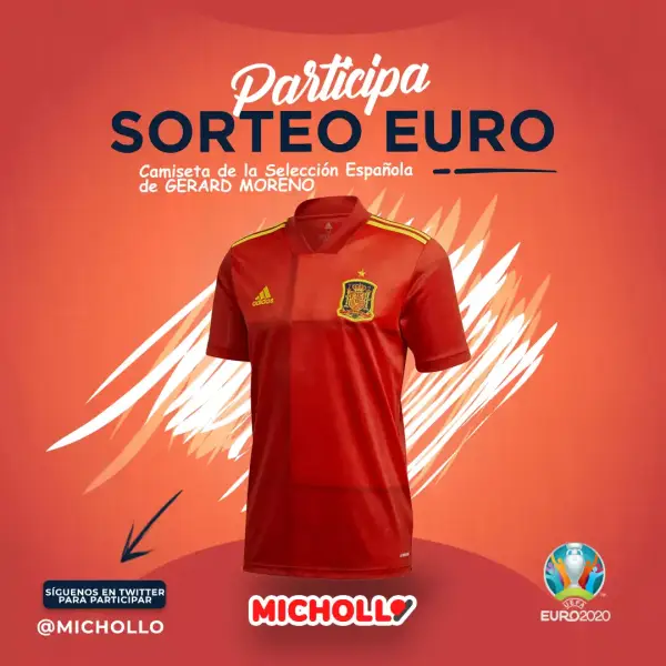 Gana una camiseta de la selección española Gana una camiseta de la selección española