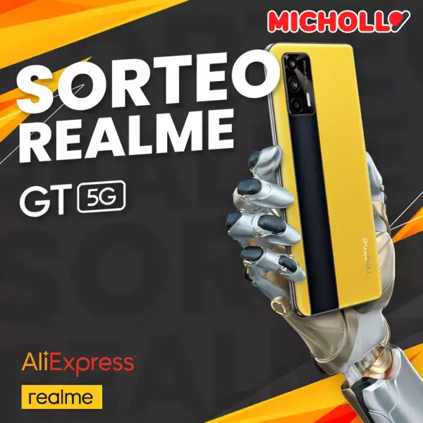 Gana un Realme GT 5G Gana un Realme GT 5G