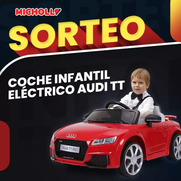 Sorteo coche AUDI TT infantil Sorteo coche AUDI TT infantil