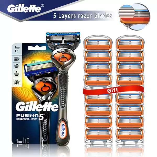 Gillette Pro Glider 5 + 16 recambios Gillette Pro Glider 5 + 16 recambios