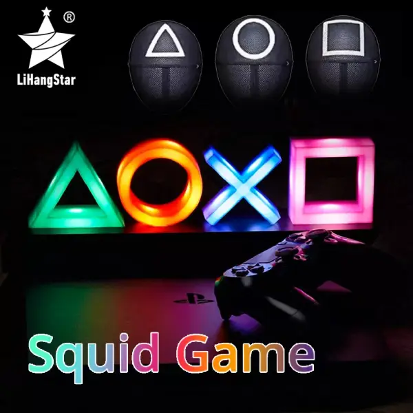 Luz LED el juego del calamar Luz LED el juego del calamar