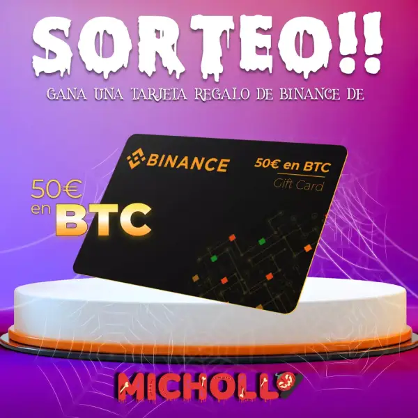 ¡Gana criptomonedas! Tarjeta Binance de 50€ ¡Gana criptomonedas! Tarjeta Binance de 50€