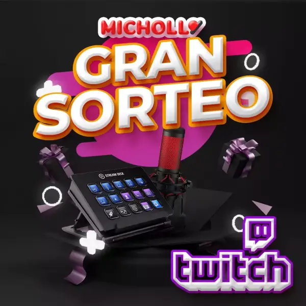 ¡Sorteo Twitch! Gana un Stream Deck Elgato + Micro HyperX ¡Sorteo Twitch! Gana un Stream Deck Elgato + Micro HyperX