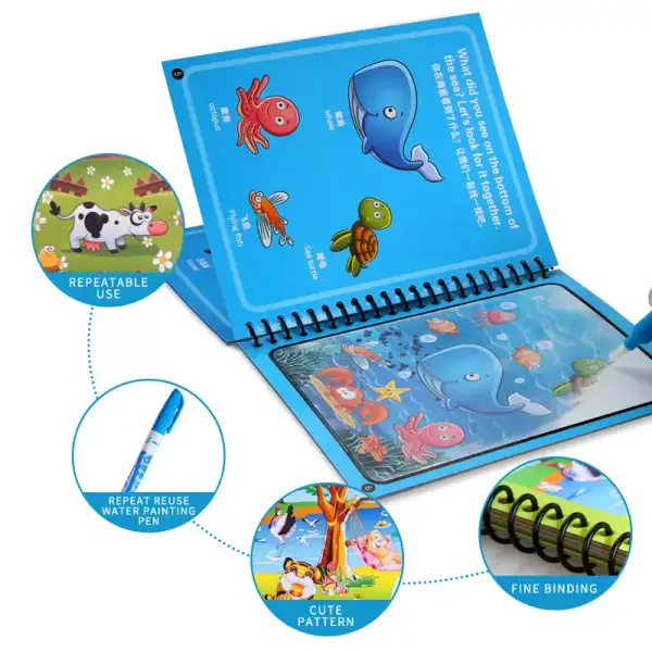 Cuaderno dibujo con agua Cuaderno dibujo con agua