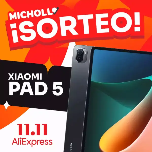 Gana una tablet Xiaomi Pad 5 Gana una tablet Xiaomi Pad 5