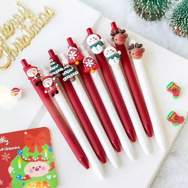 5 Bolígrafos navideños 5 Bolígrafos navideños
