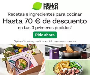 Súper promo: Hasta 70€ dto en HelloFresh!!! Súper promo: Hasta 70€ dto en HelloFresh!!!