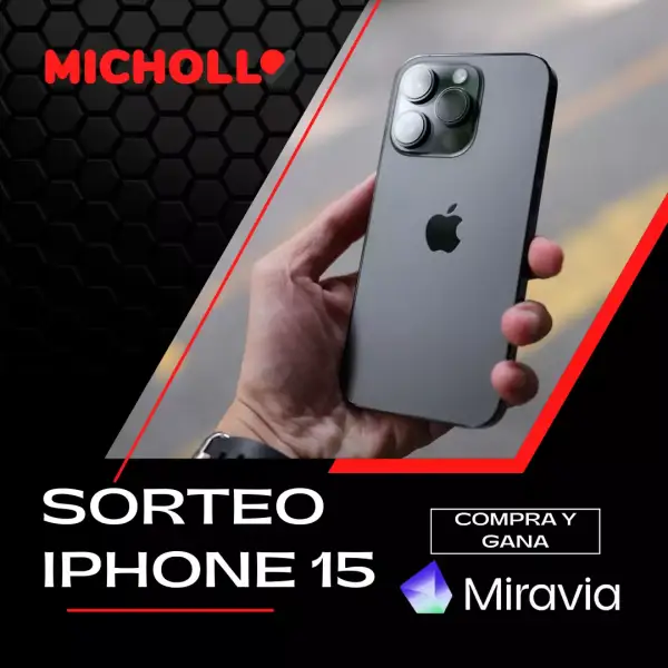 Sorteo iPhone 15 (Oficial de MiChollo) Sorteo iPhone 15 (Oficial de MiChollo)
