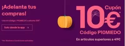 Cupón de 10€ de descuento para eBay Cupón de 10€ de descuento para eBay