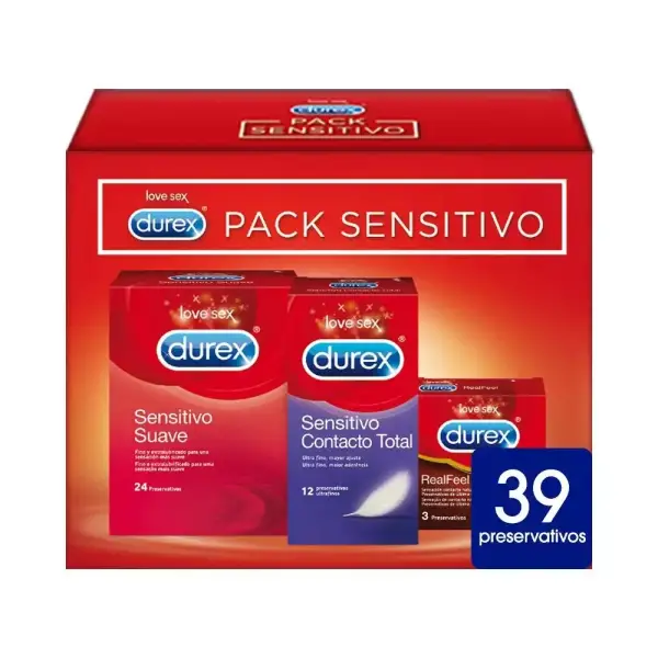 Durex Pack 39 Preservativos Durex Pack 39 Preservativos