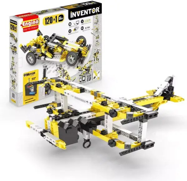 Set Construcción Inventor 120 en 1 Motorizados Engino Set Construcción Inventor 120 en 1 Motorizados Engino