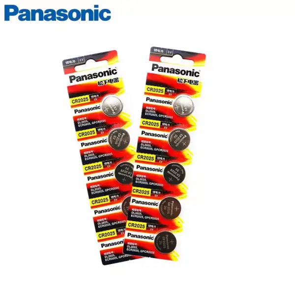 10 pilas Panasonic CR2025 3V 10 pilas Panasonic CR2025 3V