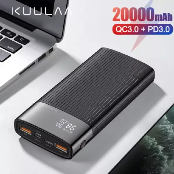 Powerbank 20000mAh con QC3.0 Powerbank 20000mAh con QC3.0