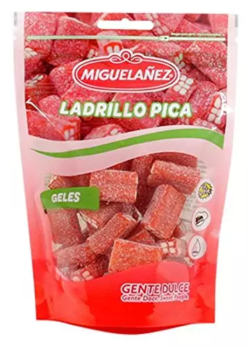 12 Paquetes de 165GR Ladrillos Pica Pica (2KG Total) 12 Paquetes de 165GR Ladrillos Pica Pica (2KG Total)