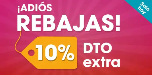 Adiós a las rebajas con un 10% de descuento en Rosa O Azul Adiós a las rebajas con un 10% de descuento en Rosa O Azul
