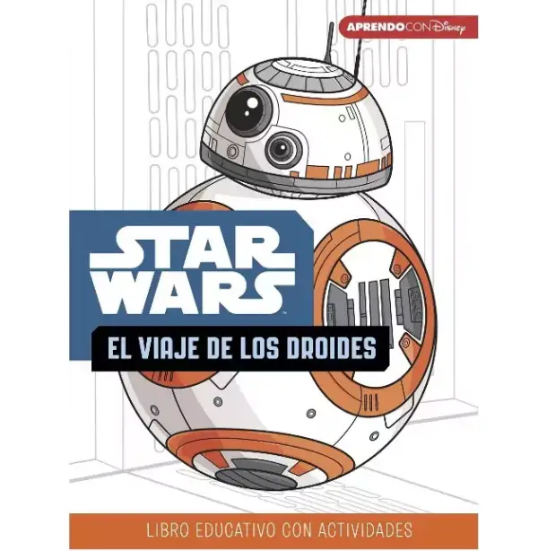 Libro educativo con actividades de Star Wars Libro educativo con actividades de Star Wars