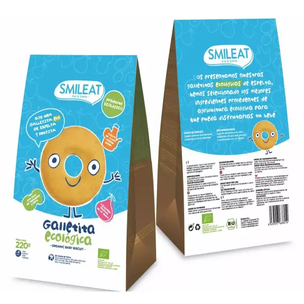 1,3kg de galletas ecológicas Smileat 1,3kg de galletas ecológicas Smileat