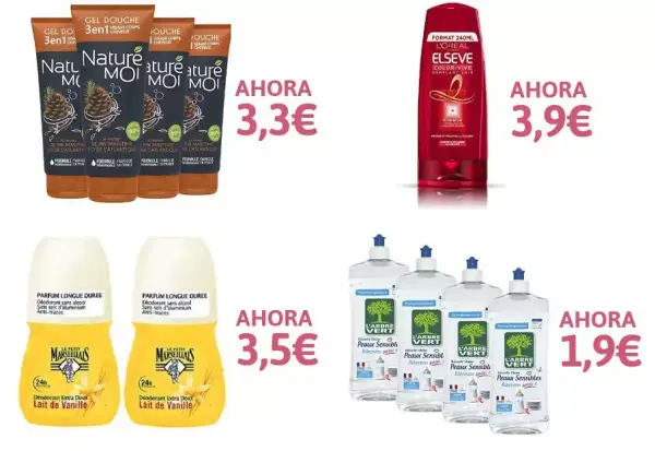 Precios de chollo en productos para cuidado personal y del hogar Precios de chollo en productos para cuidado personal y del hogar