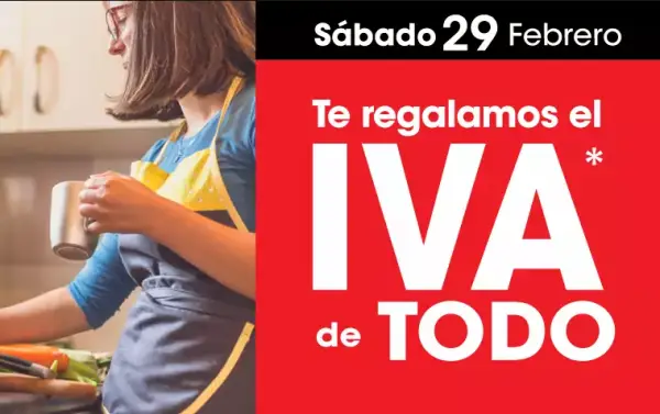 Día sin IVA en Eroski Día sin IVA en Eroski